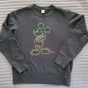 Uniqlo Disney Neon Mickey Sweatshirt